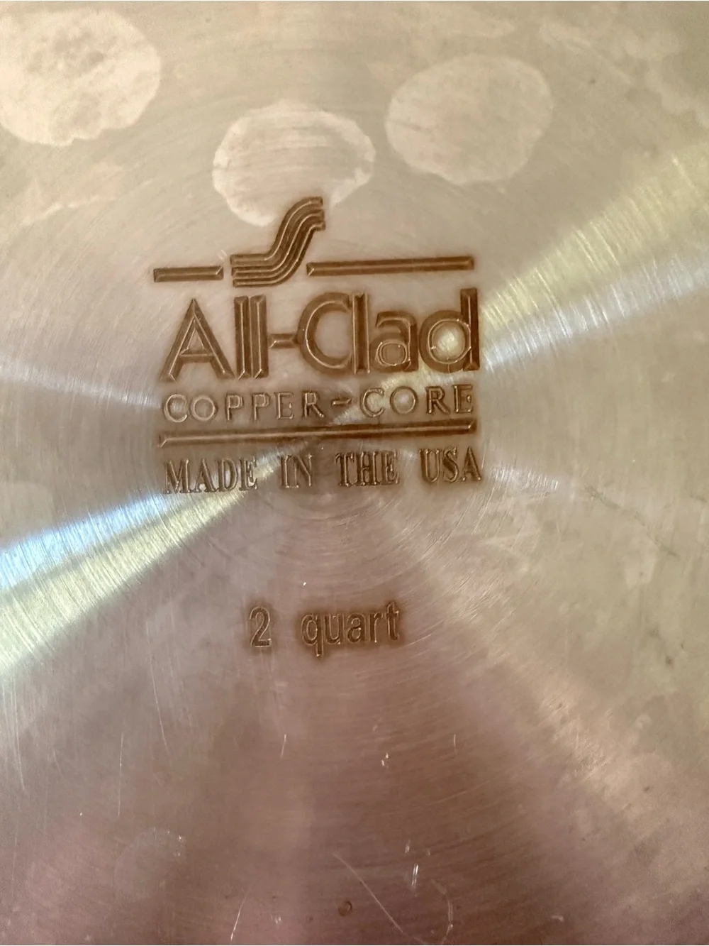 All Clad Copper Core 2 Quart Saucepan